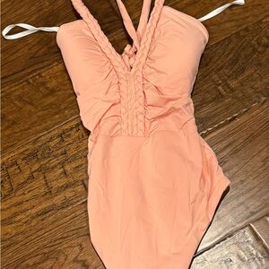 NWT Soluna Peach One-Piece Swimsuit